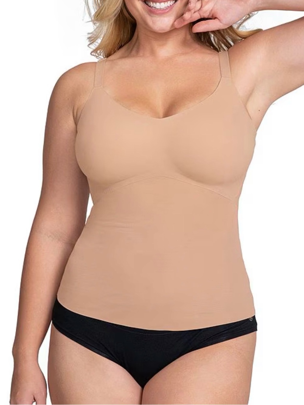 Honeylove liftwear cami sand color size small NWT